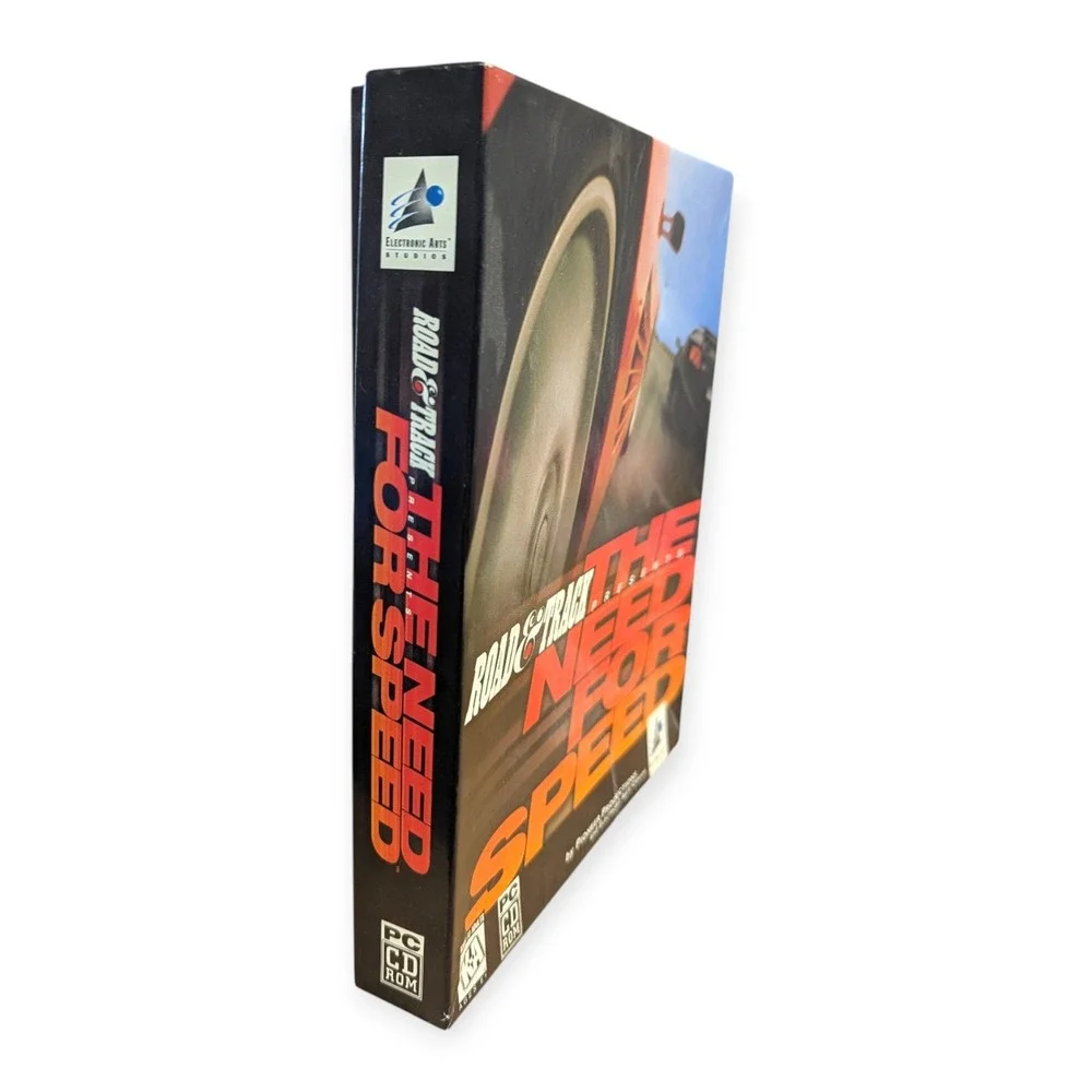 Road & Track Presents The Need for Speed PC CD-ROM Big Box 1995 Vintage EA CIB